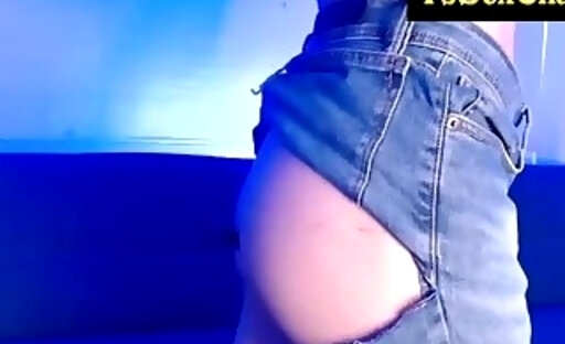 slender brazilian girl tranny cutie in hot jeans tugs h