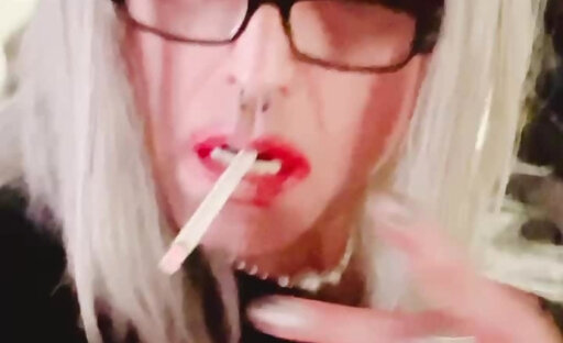 Smoking Fetish Mistress Waits For Slave