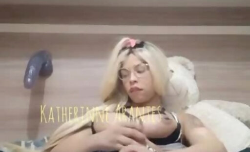 SPH - Very large and thick cock with a condom