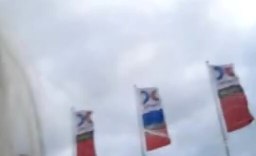 Having som fun at my public,local bus stop