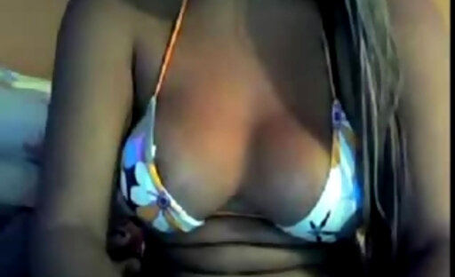 CUKEGIRL Blond Shemale Bikini Webcam Amateur XXX Porn