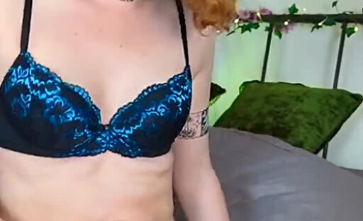 Masturbating in Lingerie