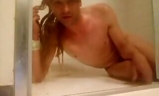 bethany naked in a shower homeless tgirl