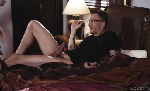 Transfixed - Horny Stud Fucks Korra Del Rio After Catching Her Jerking in Her Room