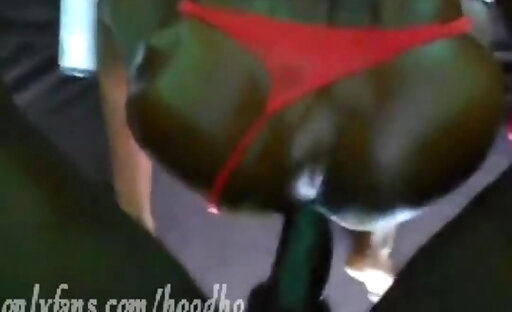 Panties to the side and raw BBC in the ass