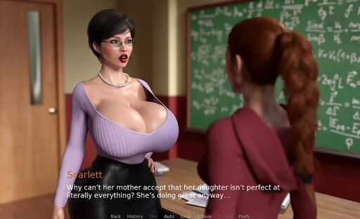 Milf Breeder #11 - Cheating Teacher Milf With Massive Tits Gets My 15 Inch Futa Cock Deep Down Her T