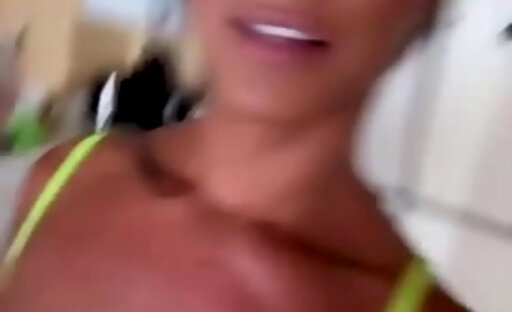 Beautiful latina shemale destoys guy and cum on his ass