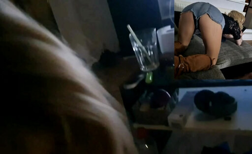 Just a short blowjb in HotPants