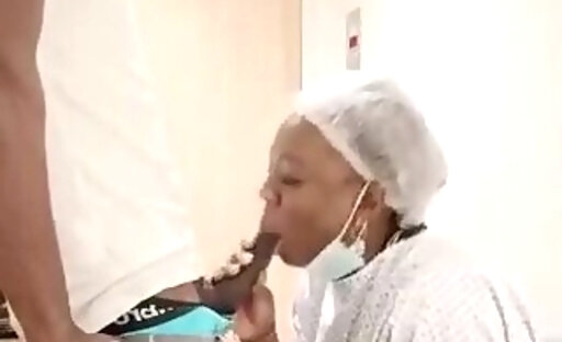 a hospitalized patient was caught sucking a nurse