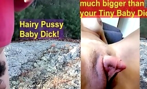 Hairy Pussy Micro Penis whore!
