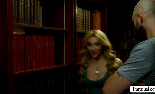 Please keep quiet Im fucking this hot TS librarian