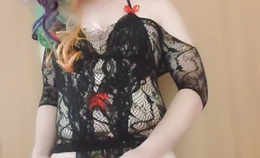 Lacy Lingerie Makes Me cum