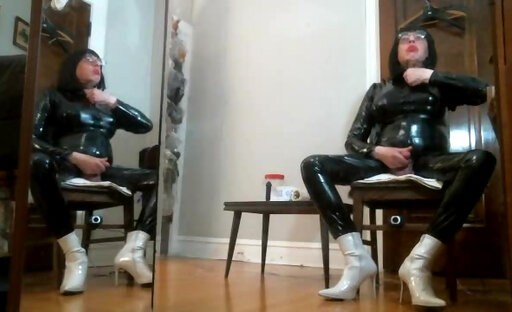 Latex Booties & Allanna