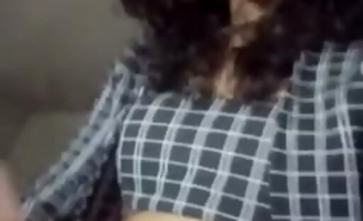 Latin teen black underwear cum