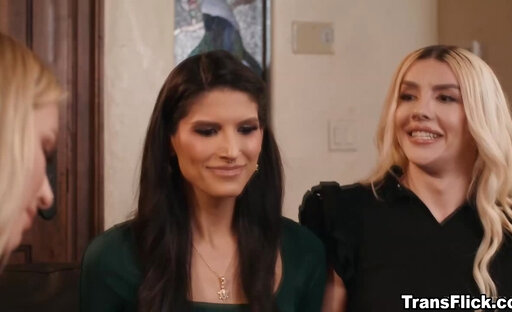 Rachael Cavalli strap on fucks these roommates Zariah Aura and Leah Hayes