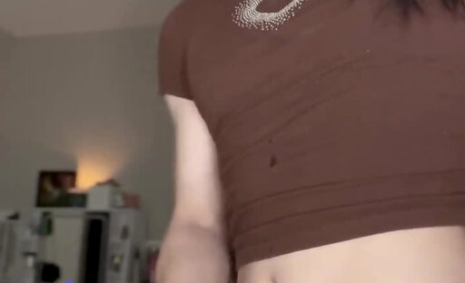 Hot teen dirty talk and cum