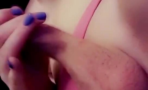 Big Cock Trans Girl Jerking For You