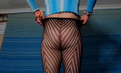 My sexy 3d stretch pants and pantihose ass teaser