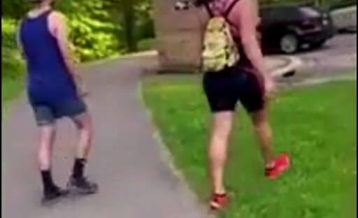 GD giving a guy her wood in the woods