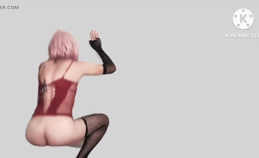 Sexy Crossdresser trans shemale dancing erotic