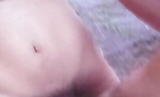 Blonde Skinny Tranny Outdoor From Tinder Date Anal Fucked