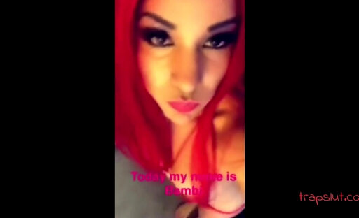 Shemale Amateur Snapchat Compilation