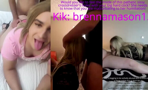 Naughty bitch 1 - Brenna Knight - Kik: brennamason13