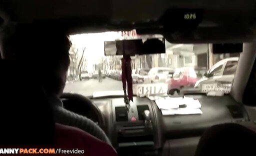 Public sex scene with brunette tranny Marian Ferrero and her lover