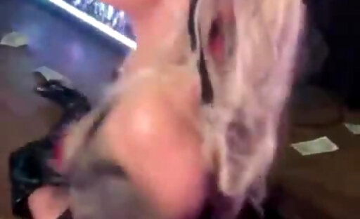 Sexy Blonde Dancer