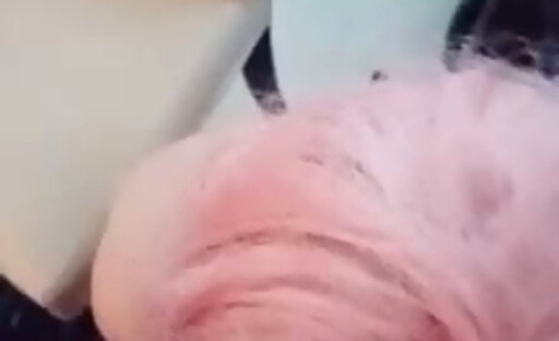 Sissy sucking dad until he expoldes