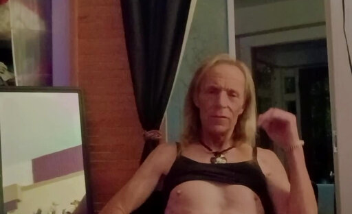 Mature CD Janis Wylde Tight panty's Hard Cock#2