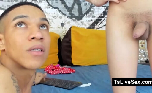 Latino Boyfriend Pleasure Her Girlfriend's Babecock 53