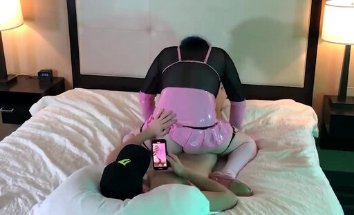 Trans in Chastity Fucked Raw - Compilation 8