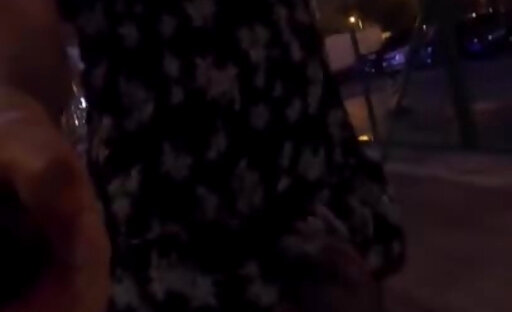 Asian public pee and cum