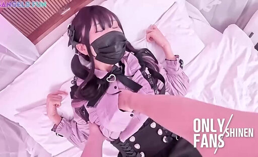 Jirai kei Kabukicho girl, Asian Hentai Shemale femboy trans Cosplay