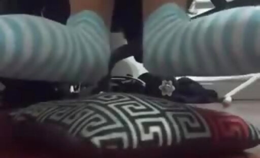 CD cums while receiving anal creampie