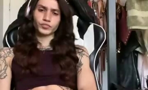 Latin teen toy cum