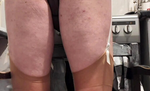 See through panties smoking slut