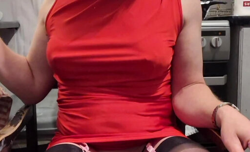 Not a lady but I'm on red and showing my panties