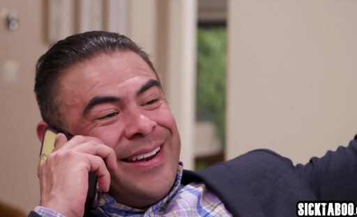 Naughty big ass shemale stepdaughter Andylynn Payne fucked by her stepdad