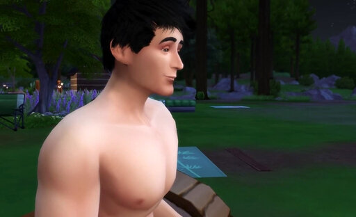 Ladyboy fucked in shower (Sims)