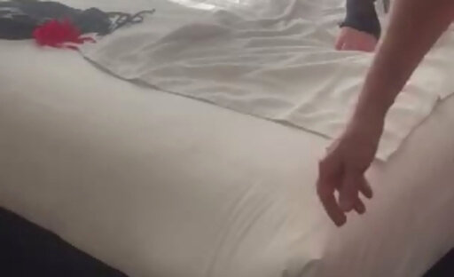 Sissy slut at hotel