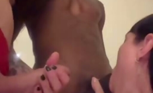 Two Sexy Big Dick Skinny TS Share BBC