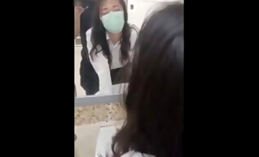 taiwanese crossdresser fuck in public toilet and get a creampie