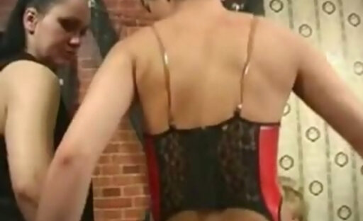 Mistress Plays With Her Sissies