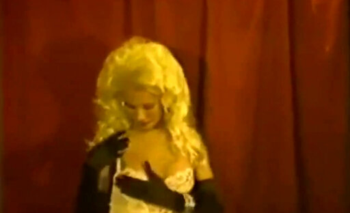 filthy blond wanking