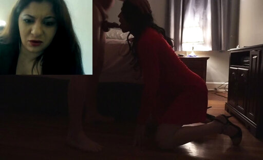 Sissy Krissy dildo & cock part 2