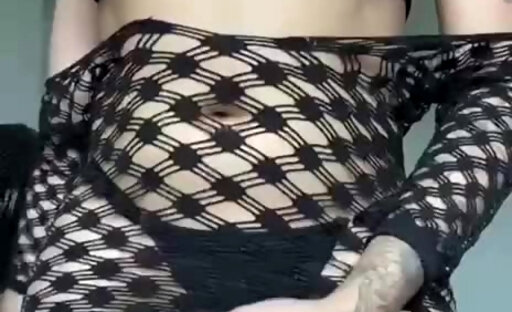 your favorite trans girls is playing with her big girl cock