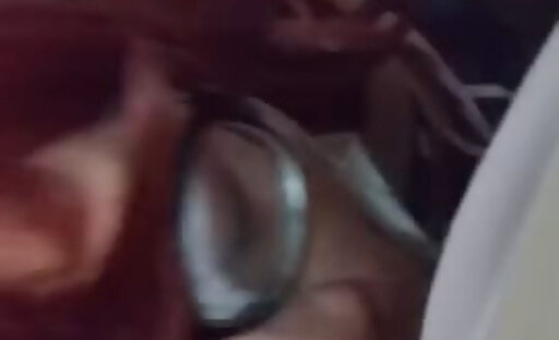 Asian CD Blowjob in Public Toilet