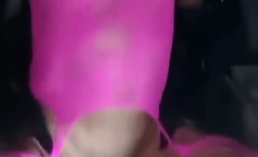 My slutty body in pink bodysuit